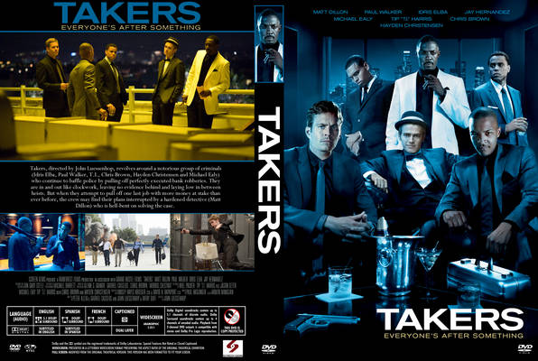 Takers 2010 DVD Cover